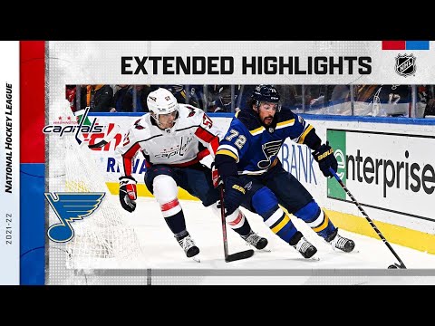 Washington Capitals vs St.Louis Blues Jan 7, 2022 HIGHLIGHTS