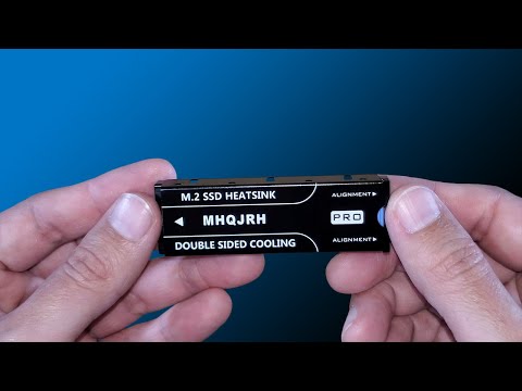 MHQJRH YT-M02 M.2 SSD Heatsink Unboxing Gaak