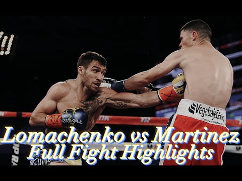 Vasyl "High Tech" Lomachenko Vs Roman "Rocky" Martinez Full Fight Highlights!