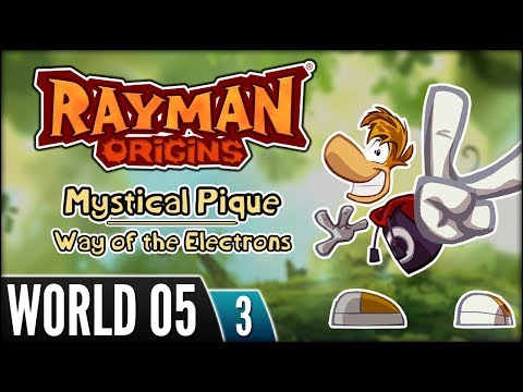Rayman Origins (PS3) - World 05 - Level 3 - Way of the Electrons