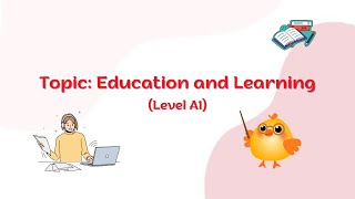 English shadowing | Education and Learning | Level A1 | How to improve English