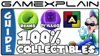 All Collectibles in Mario & Luigi Dream Team Guide (100% of Beans, Pi'illos, and Attack Blocks)