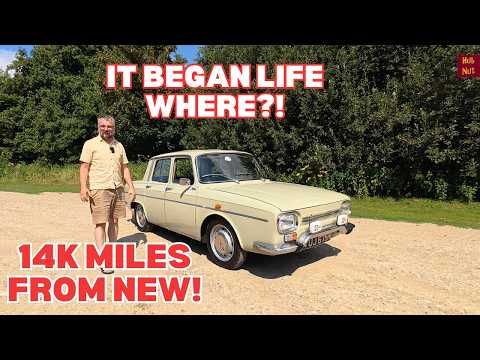 This Renault 10 has an incredible story! Just 14k miles!