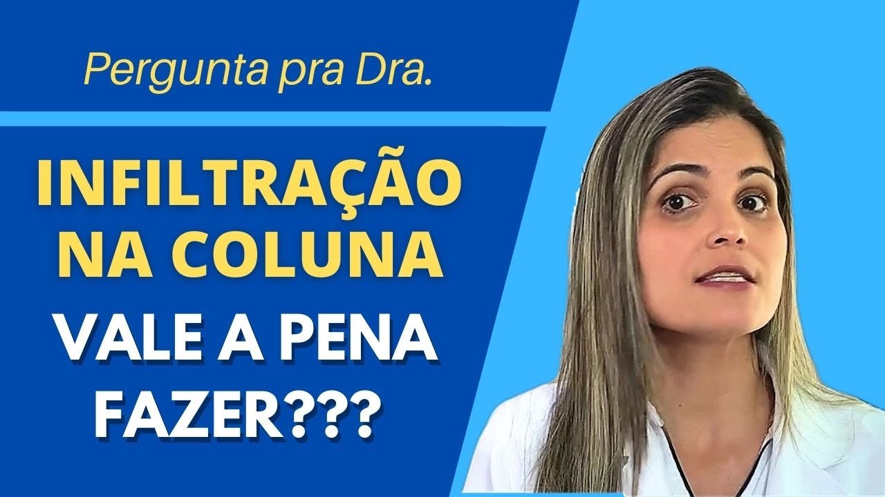 INFILTRAÇÃO NA COLUNA: Vale a pena fazer
