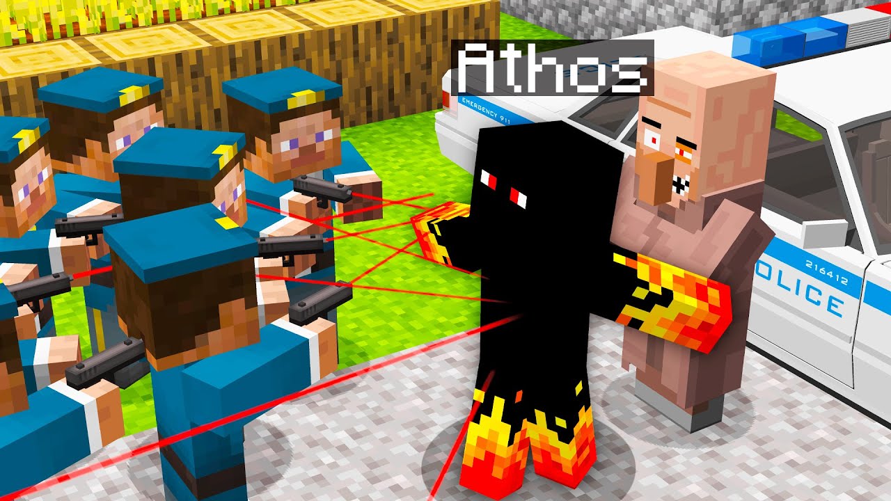 PROTEGI O VILLAGER ESTRANHO DA POLÍCIA