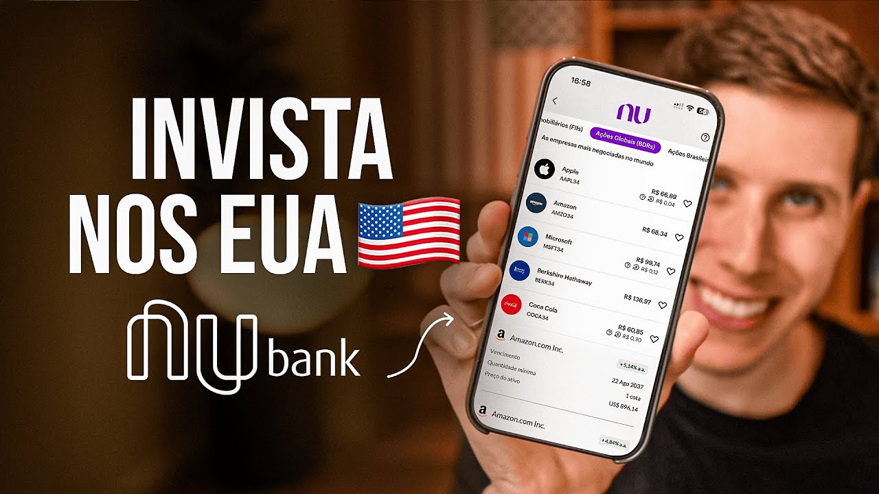 Nubank: Como investir no exterior e em dólar