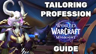 Midnight Tailoring Profession Guide -  Treasures, Routes and Tricks!