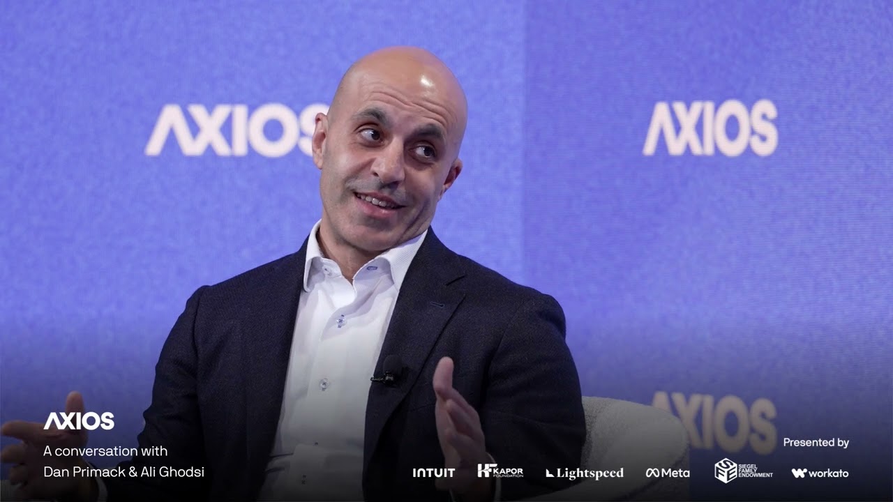 AI+ SF 2024: Databricks’ Ali Ghodsi & Axios’ Dan Primack