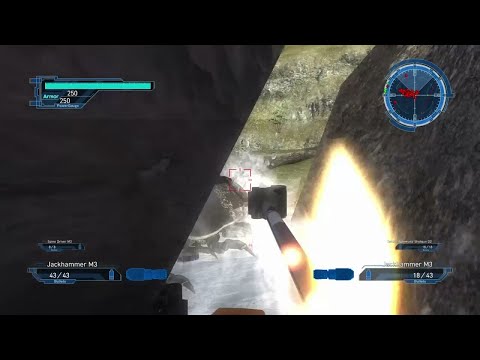 EDF 5 M87 Brain Dead Easy Inferno Weapons Farming Fencer w/ Hard Level Gear ( Earth Defense Force )