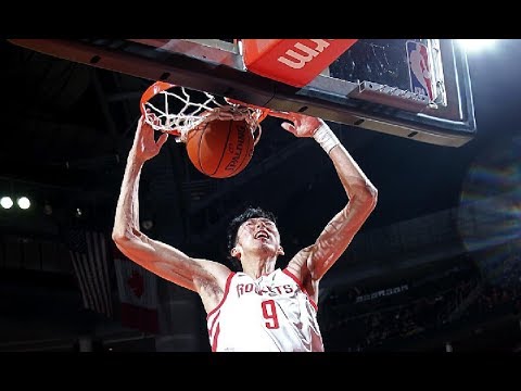 Zhou Qi Highlights 2017-10-05 Preseason Houston Rockets VS Shanghai Sharks