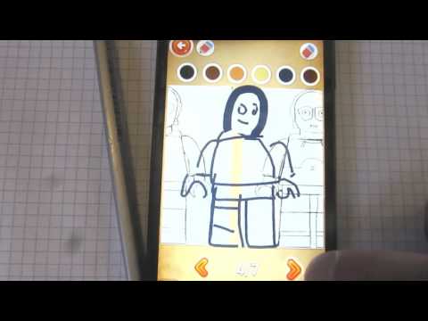 Draw star heroes on the phone Video