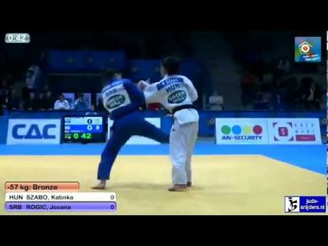 Judo 2013 European Open Oberwart: Szabo (HUN) - Rogic (SRB) [-57kg] bronze
