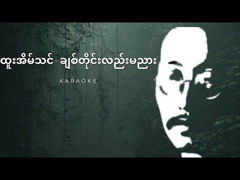 ထူးအိမ်သင် - ချစ်တိုင်းလည်းမညား #karaoke