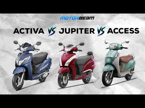 Jupiter vs Activa vs Access - Which One To Buy?