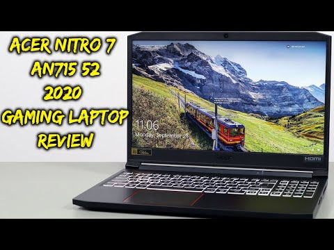 Acer Nitro 7 AN715 52 2020 GAMING LAPTOP REVIEW