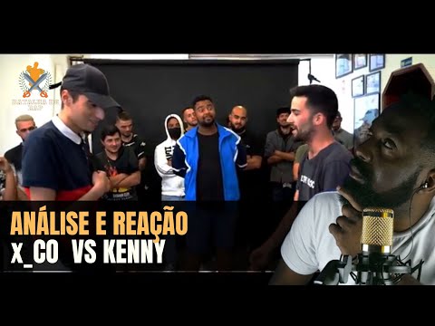 ANÁLISE E REAÇÃO  | X_CO Vs KENNY | LIGA KNOCK OUT