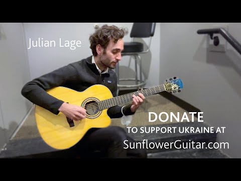 Julian Lage plays Sunflower Guitar for Ukraine