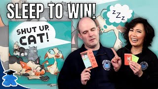 Shut Up, Cat! Push your luck to sleep and avoid the Meow🐈