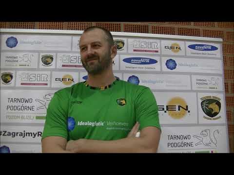 Trener Rafał Urbaniak po meczu z AZS UMK Transbruk Toruń (6. kolejka, sezon 21/22)