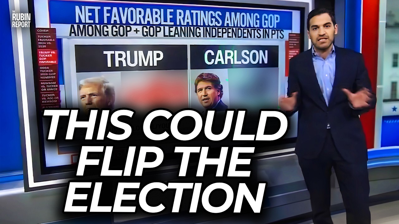 Watch Pollster's Face as He Realizes How Much Worse It Just Got for Tucker Carlson