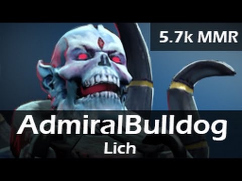 60: AdmiralBulldog as Lich Support Top - 5.7k MMR Ranked Gameplay