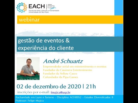 Webinar “Gestão de eventos & experiência do cliente”