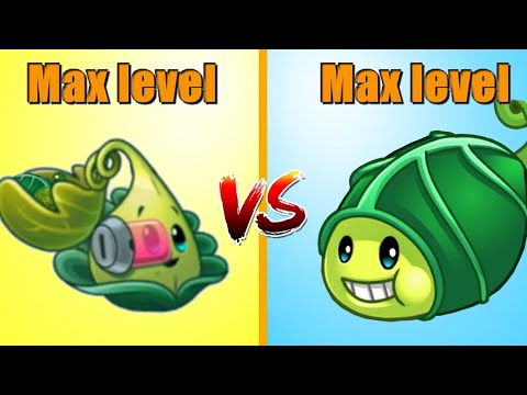 Plants Vs Zombies 2 Max Level Turkey-Pult vs Zoybean-Pod!!!