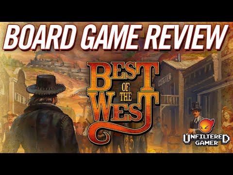 Best of the West Board Game Review and Walkthrough