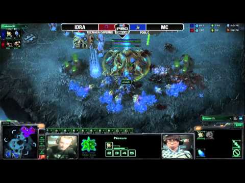 MLG Columbus 2011 Starcraft 2 - IdrA vs MC - Pool Play