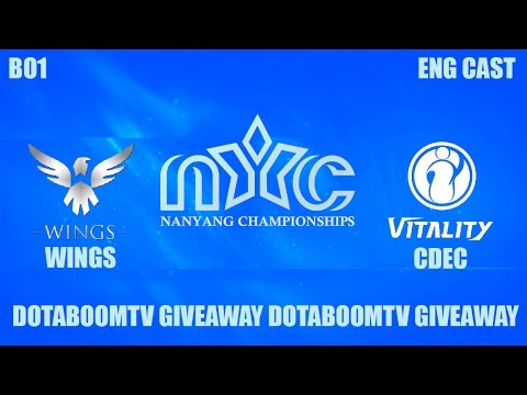 WINGS  VS IG VITALITY, NANYANG CHAMPIONSHIPS SEASON 2, BO3 GAME 1