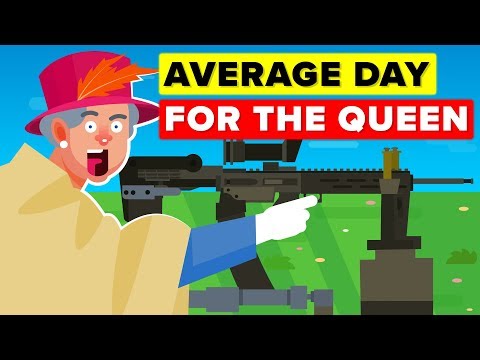 An Average Day in the Life of Queen Elizabeth II