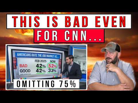 CNN BUSTED Cherry Picking DATA In FULL ON PROPAGANDA PUSH... They Left 75% OUT... Thumbnail