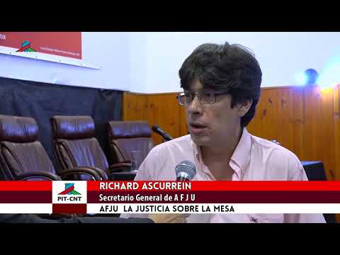 Entrevista PIT CNT - Richard Ascurrein Judiciales