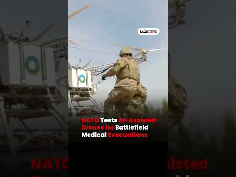 NATO Tests AI Rescue Drone That Could Transform Future Battlefields