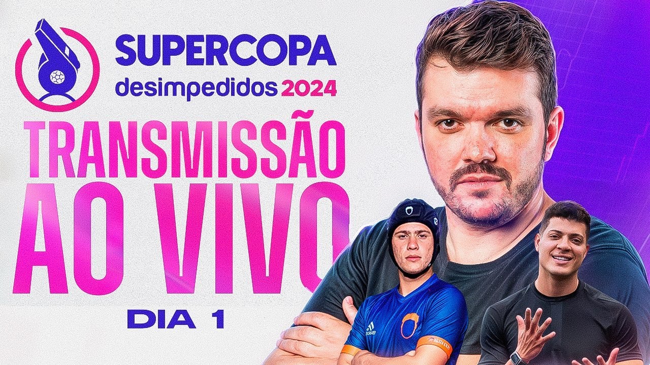 SUPERCOPA DESIMPEDIDOS 2024 AO VIVO — O MAIOR CAMPEONATO DA INTERNET COMEÇOU!