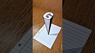 Download lagu Amazing 3D Letter (G) Real Illusion On Paper 😱 #3dart #3ddrawing #drawingtutorial  #paperart #easy3d mp3