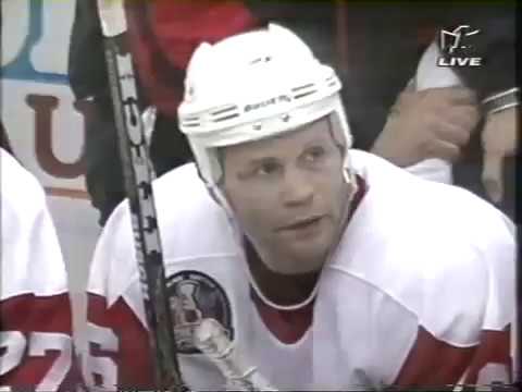 Vladimir Konstantinov destroys Dale Hawerchuk in game 3 SCF (1997)