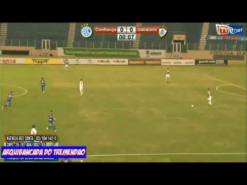 Itabaiana x confiança melhores momentos