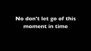 Don&#39;t let go lyrics