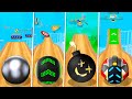Going Balls - 4 Balls Impossible Squid Race - Who Would Win