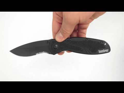 Kershaw 1670BLKST - Blur - Black Serrated