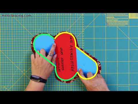 DIY Infinity Glasses Case with Free sewing pattern