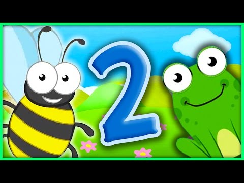 The Number 2 | Number Songs By BubblePopBox | Learn The Number Two