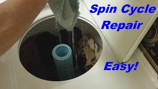 How to Fix a Washing Machine That Won&#39;t Spin / Weak Spin Cycle (Easy Fix)