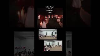 Brillante Children’s Choir in #JENNIE’s “FALLEN ANGEL” MV as the children’s angel choir
