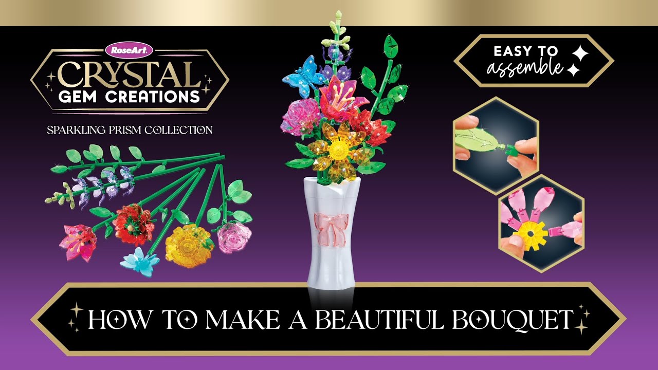 Crystal gem creations bouquet