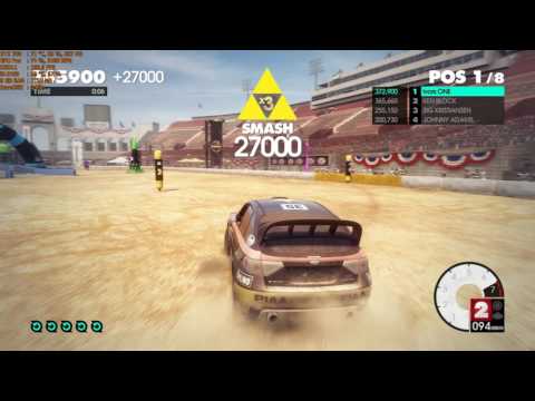Dirt 3 Walkthrough Part 67 - "Nixon Gold Series: Nixon Superstars" [1080p60]