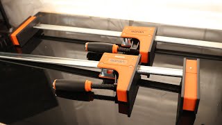 VEVOR Bar Clamps for Woodworking, 2-Pack 24 inch Parallel Clamp Set, F-Clamp with 1500 lbs Load