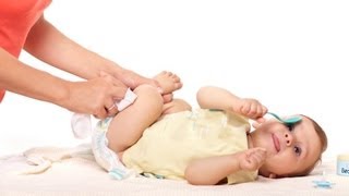 How to Clean Baby during Diaper Change | Infant Care