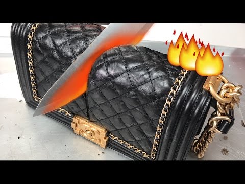 Jeffree Star Casually Destroys a 5 000 Chanel Bag With a Hot Knife